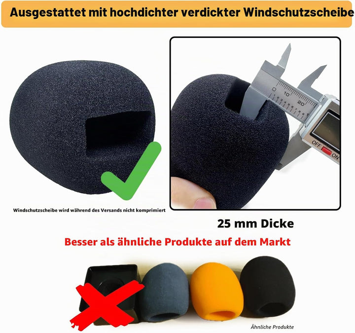 Magnetischer Ständer für DJI Mic 3/Mini/2/Rode Wireless GO II/Insta360 X5 Air Handle Rig Mic Flag In