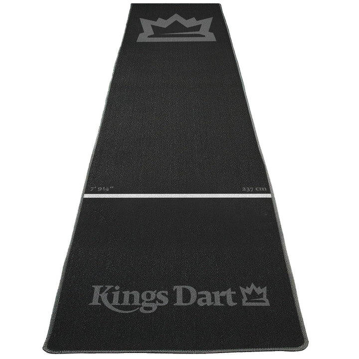 Kings Dart Dartteppich Turnier Pro | Offizielle Abwurflinie | 66 cm oder 90 cm Breite | rutschfest |