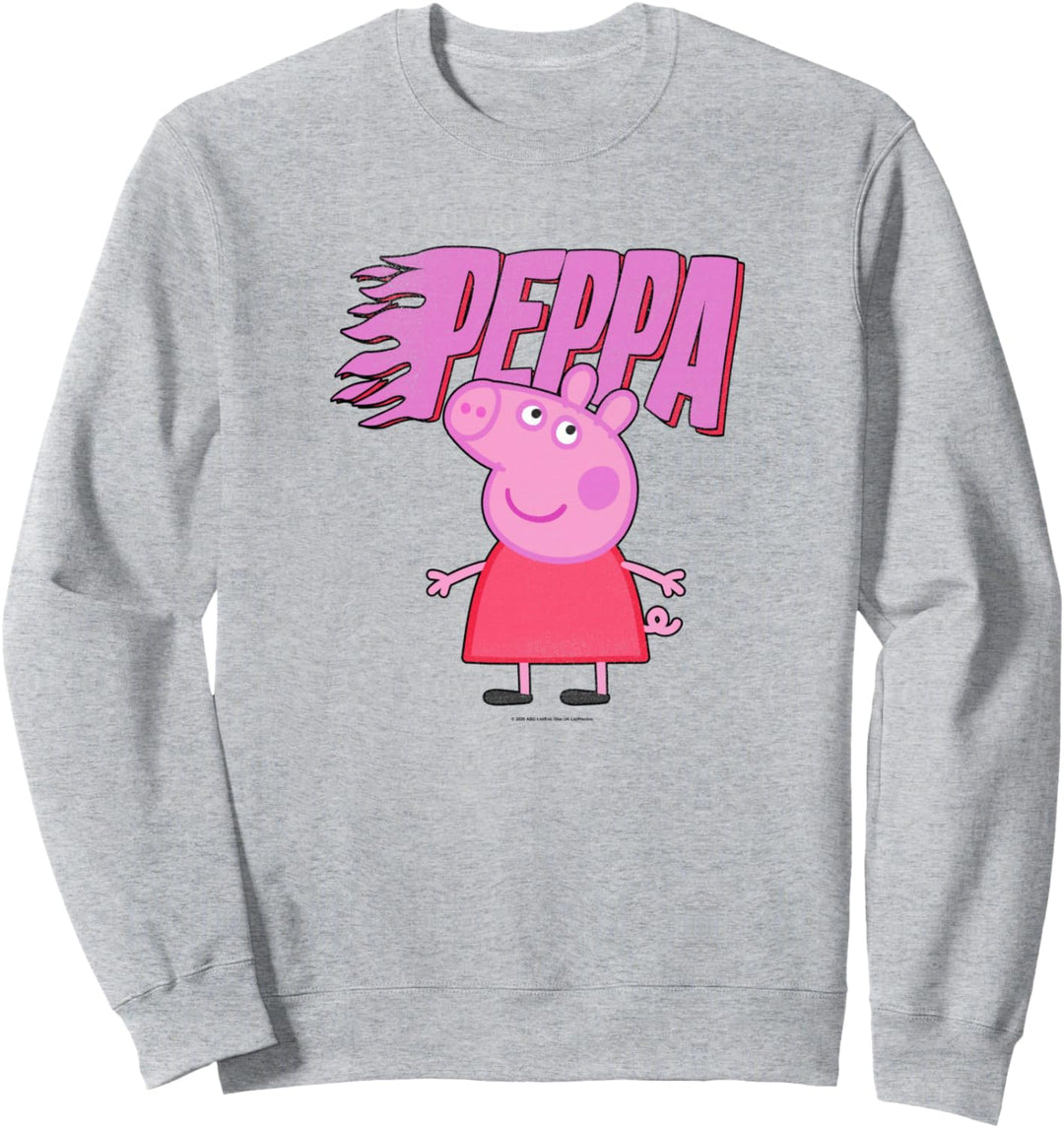 Peppa Wutz Flamme Peppa Logo Sweatshirt