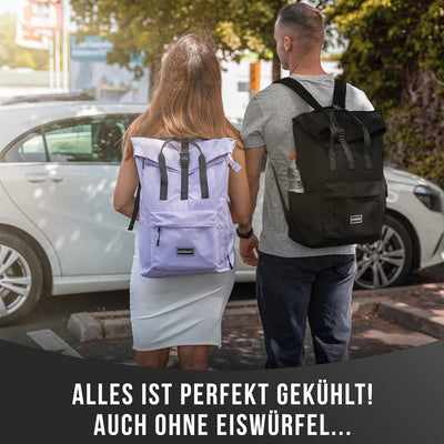 Coolin' Kühlrucksack 30L | Rucksack mit Kühlfach für Bier, Picknick, Getränke & Co | Kühltasche als