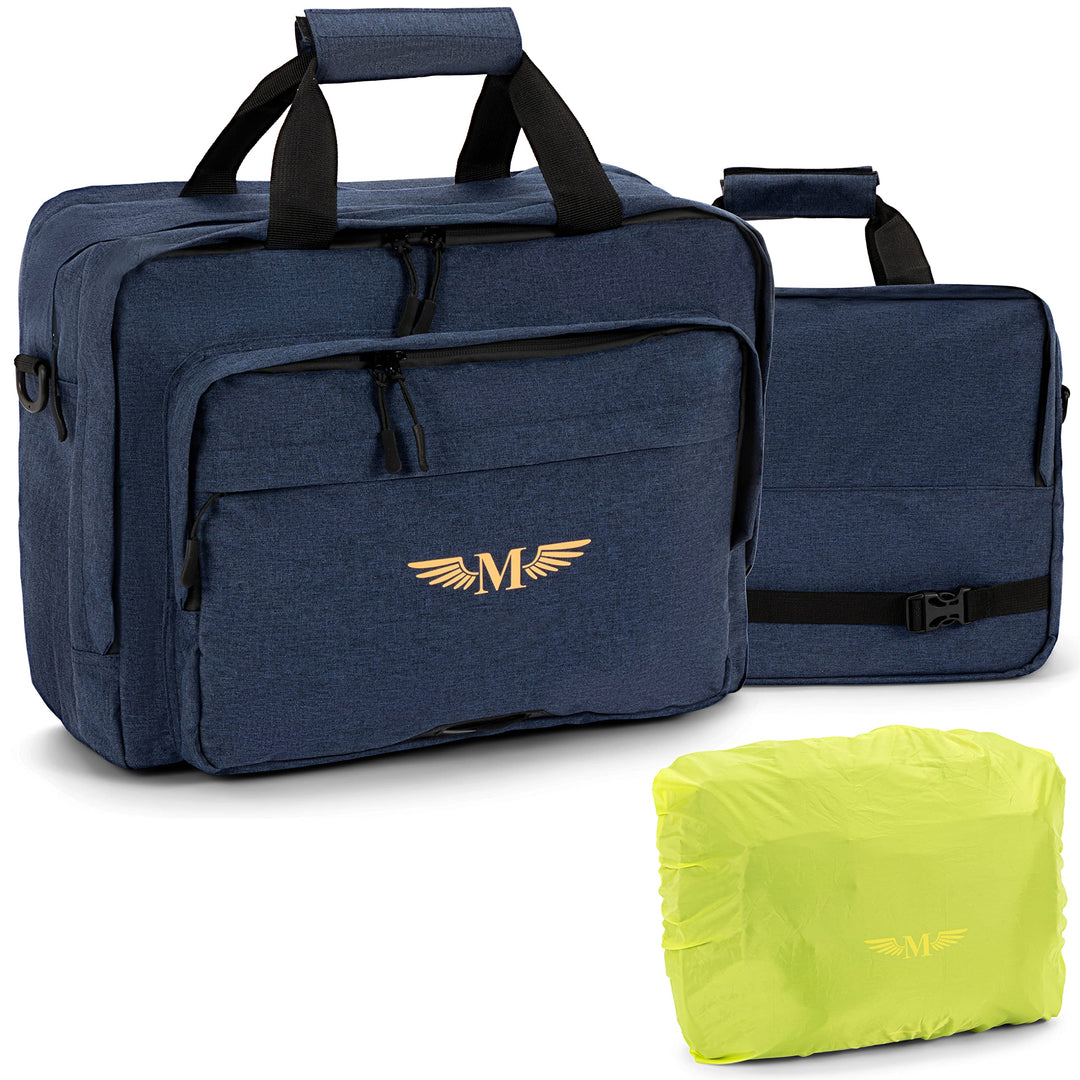 MALONUS Laptoptasche 15,6" | Gepäcktägertasche für Büro | Fahrradtasche für Studium | Arbeitstasche