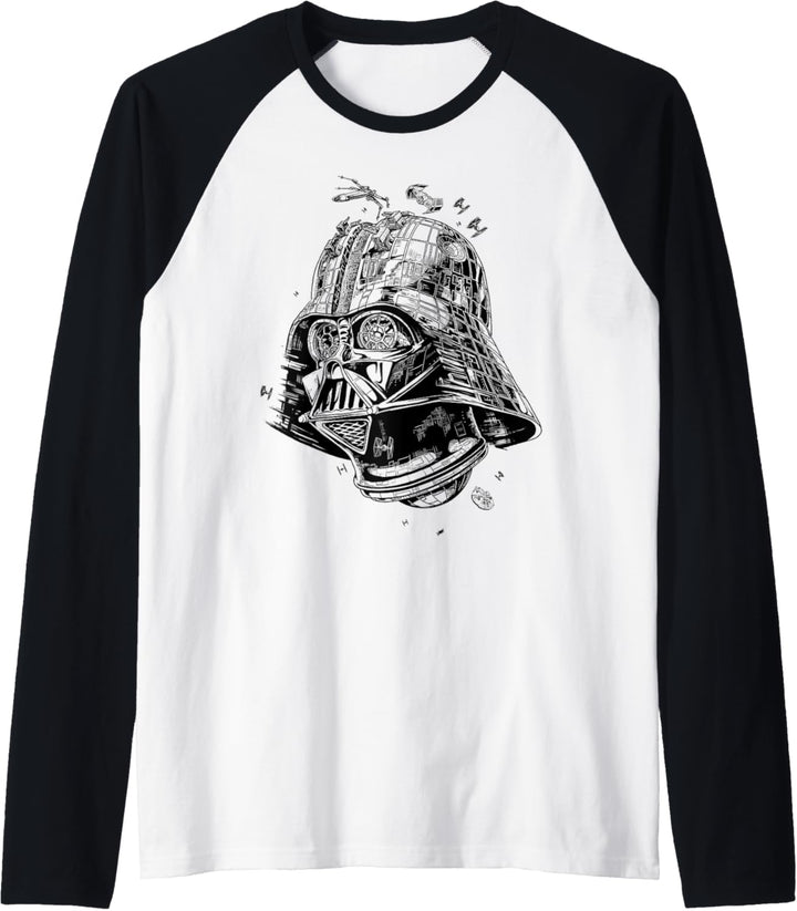 Star Wars Darth Vader Death Star Raglan