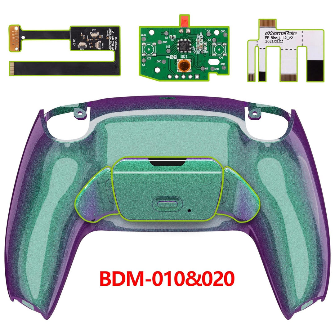 eXtremeRate Chameleon Rise 2.0 Remap-Kit für PS5 Controller BDM-010/020, Upgrade-Board und neu gesta