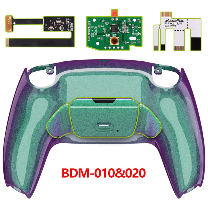 eXtremeRate Chameleon Rise 2.0 Remap-Kit für PS5 Controller BDM-010/020, Upgrade-Board und neu gesta