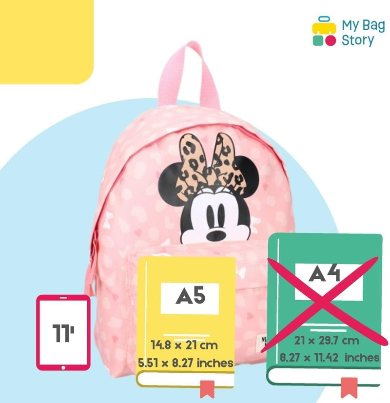 mybagstory - Rucksack - Minnie Mouse - Disney - Kinder - Schule - Primär - Materal - Stickerei - Kri