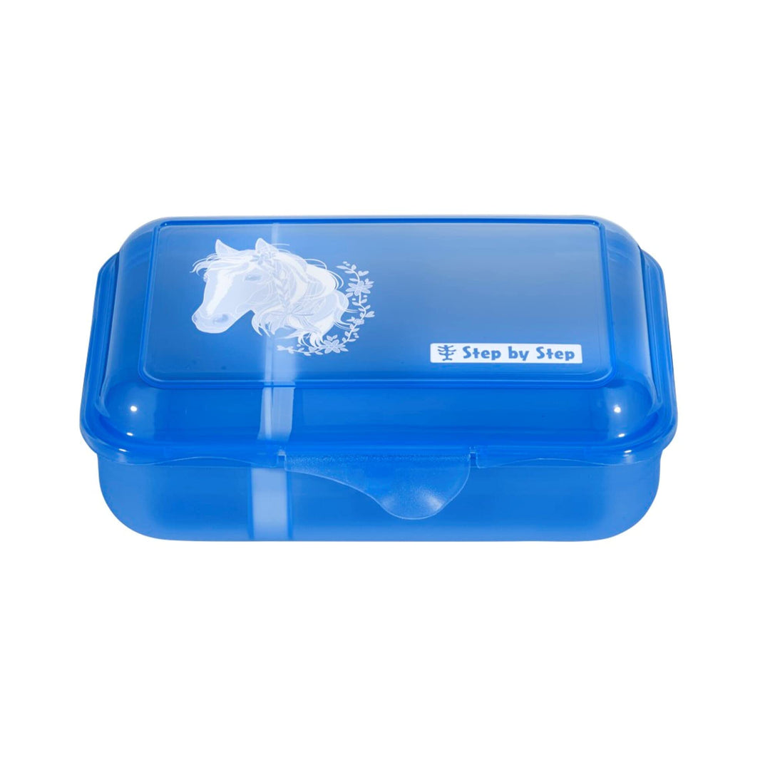 Step by Step Lunchbox „Horse Lima“, mit Trennwand und Klickverschluss, spülmaschinenfest, BPA-frei,