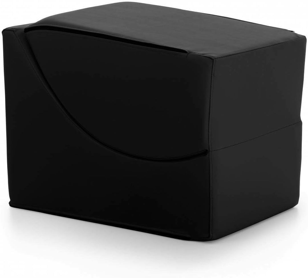 Talamo Italia - Klappbett Andreina, Puff umwandelbar in Einzelbett, 100% Made in Italy, Puff, umwand