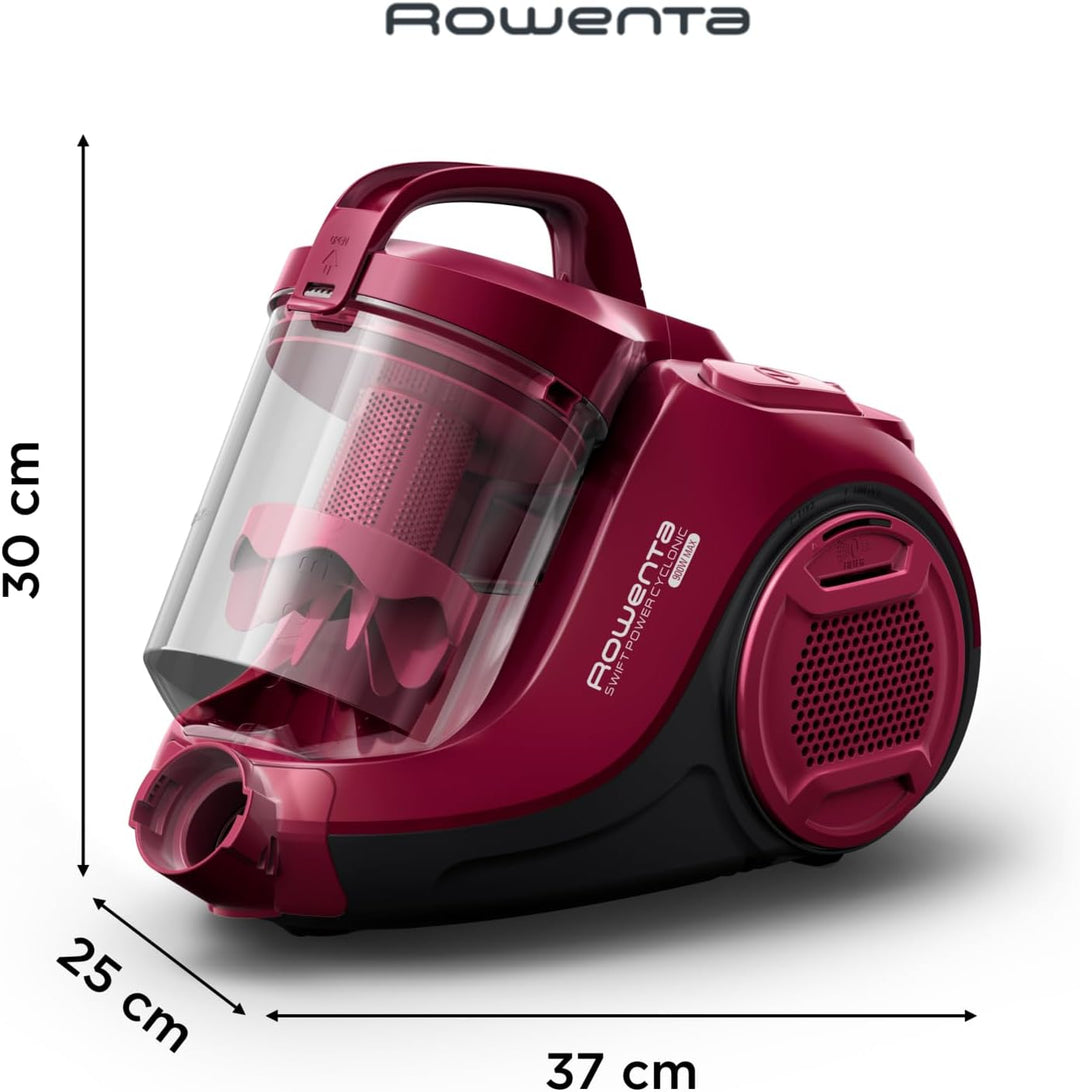 Rowenta RO2933 beutelloser Bodenstaubsauger Swift Power Cyclonic | 750 Watt | Aktionsradius: 7,6 m |