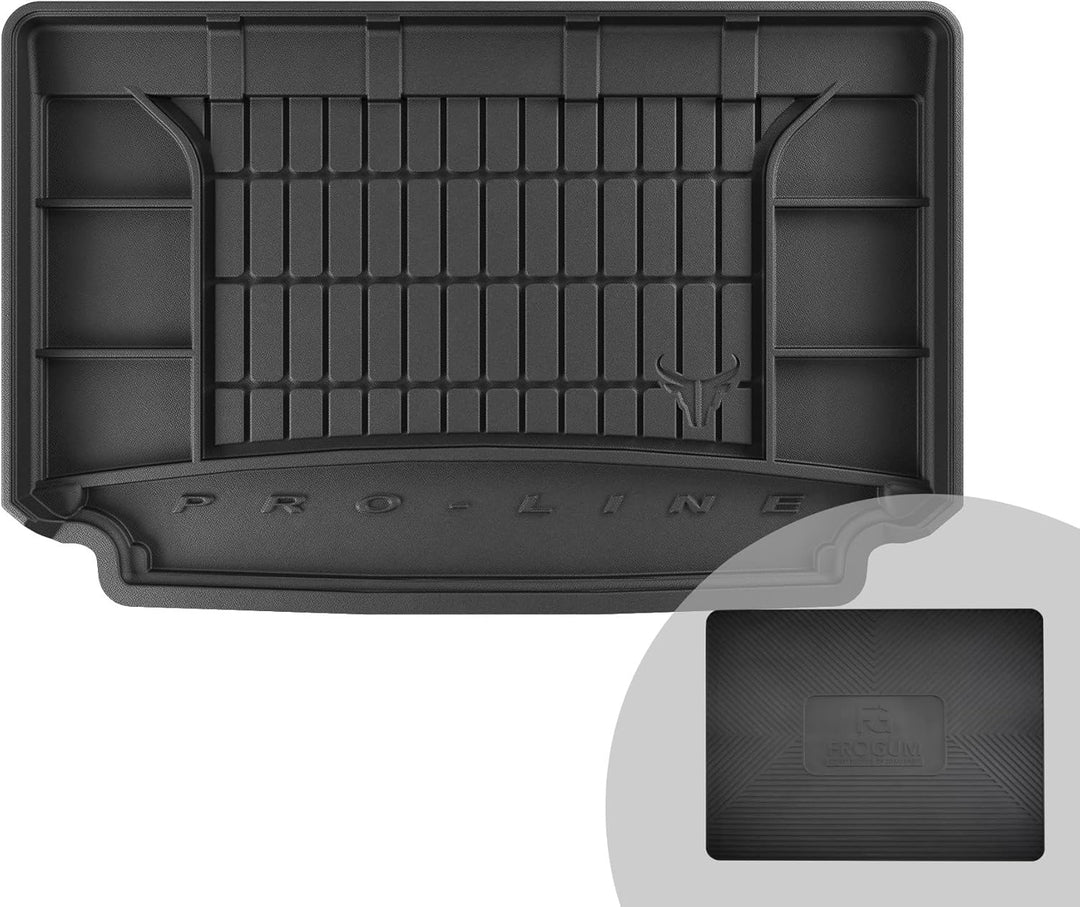 FROGUM ProLine 3D Gummimatte Exklusive Auto Kofferraummatte Kofferraumwanne für Ford B-Max 2012-2017