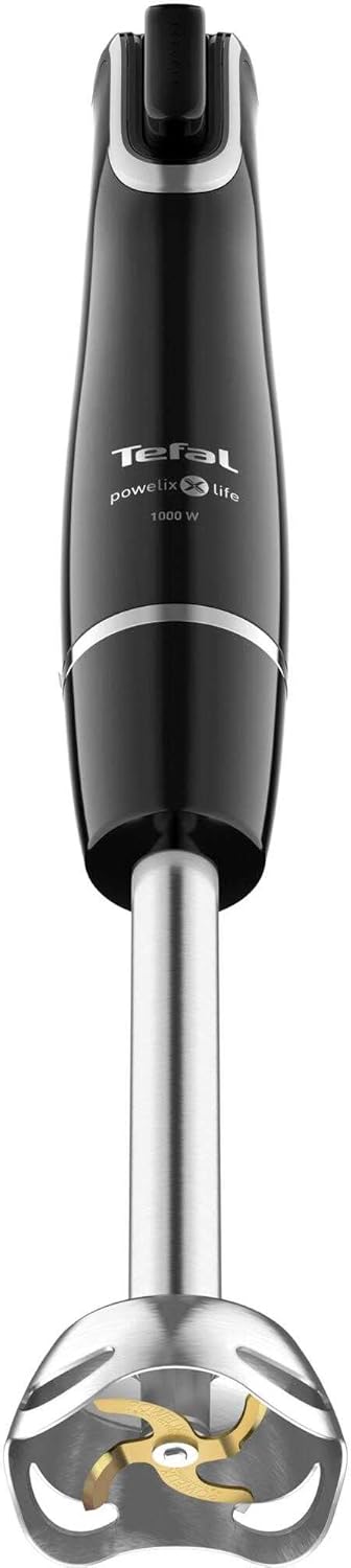Tefal InfinyForce 3 in 1 HB943838 Stabmixer, 1000 W, 0.8 l, Schwarz