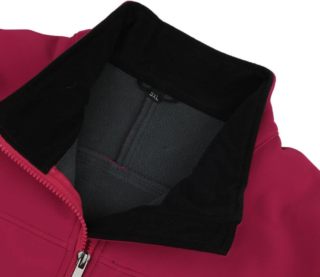 YOUTHUP Weste Herren Wasserdichte Softshellweste Outdoor Leichte Winddichte Fleece Herrenweste Ärmel