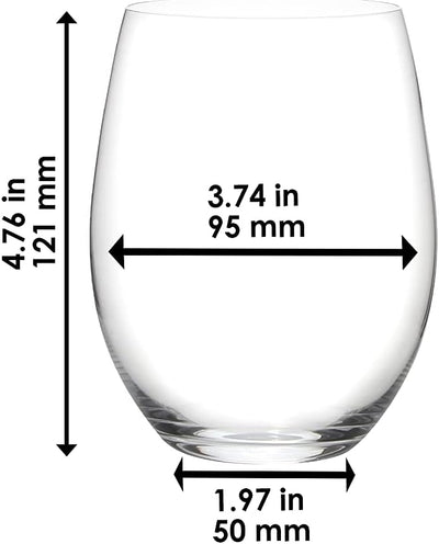 Riedel 5414/50 "O Kauf 8 Zahl 6 4x 414/0 und 4x 414/05 8 Stück (1er Pack) Cabernet/Viognier Cabernet