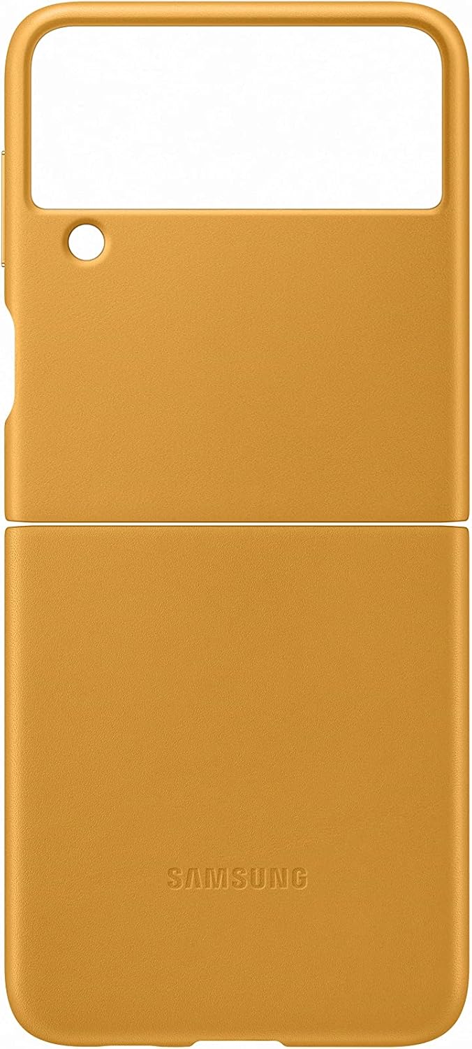 Samsung Leather Cover Smartphone Cover EF-VF711 für das Galaxy Z Flip3 5G, Handy-Hülle, echtes Leder