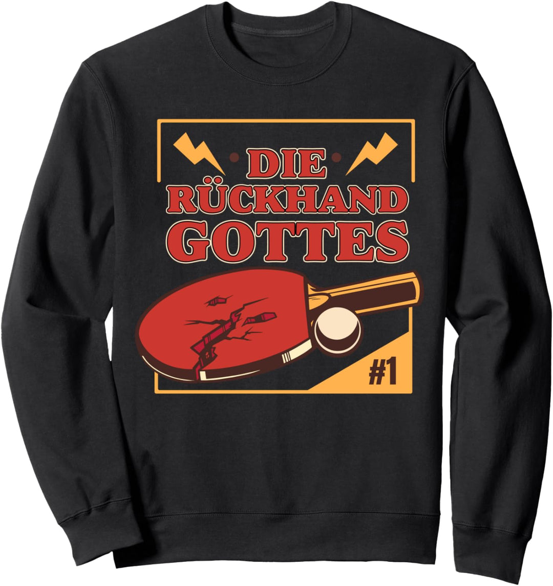 Tischtennis Trikot Kleidung Training Tisch Tennis Lustig Sweatshirt