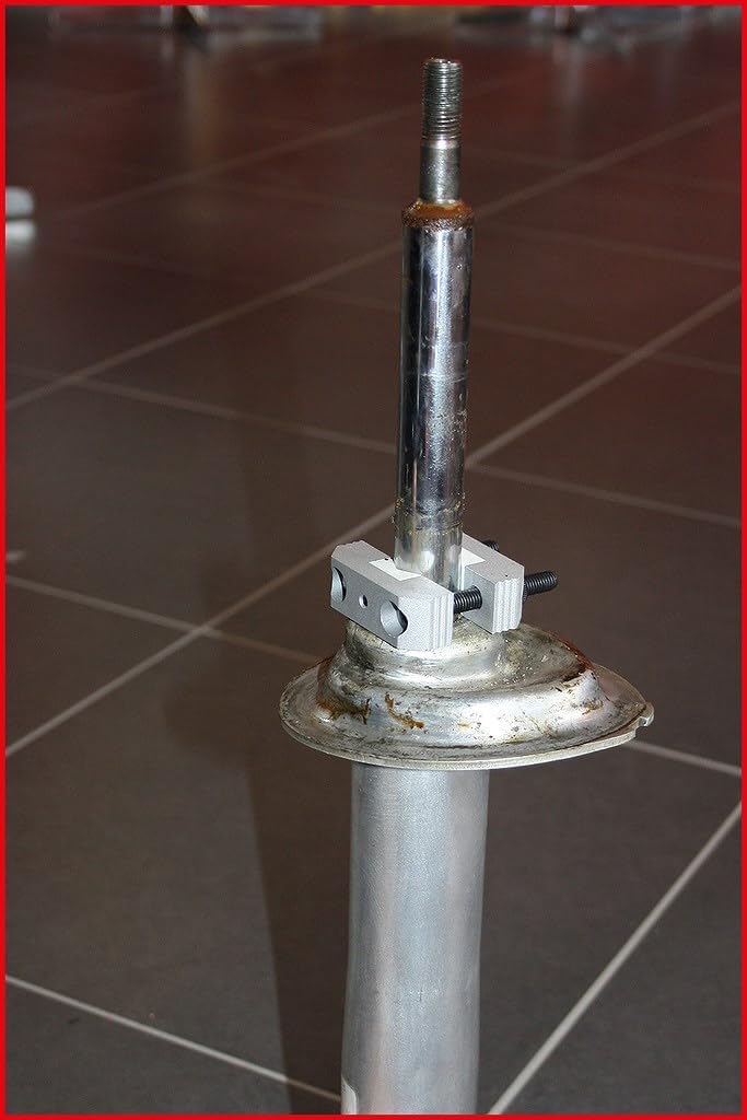 KS Tools 150.9545 Montagehilfe-Satz für Stossdämpfer mit Zuganschlagfeder, 7-teilig