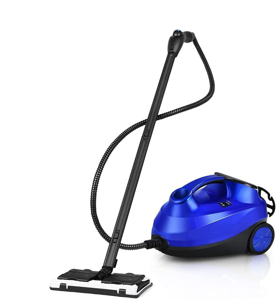 RELAX4LIFE Dampfreiniger 2000W, Bodendampfreiniger mit 19 Zubehör/ 4 Bar/Tank 1,5 L/Dampfzeit bis 45