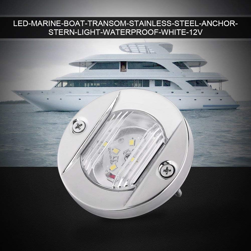 Keenso Marine Hecklicht, 12V Wasserdicht Boot Licht LED Navigationslicht Hecklicht Ankerlicht für Bo