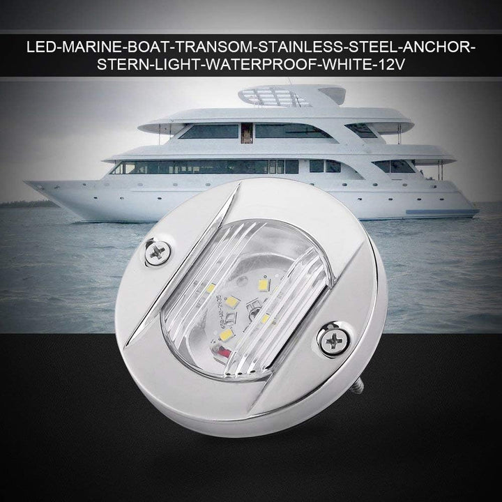 Keenso Marine Hecklicht, 12V Wasserdicht Boot Licht LED Navigationslicht Hecklicht Ankerlicht für Bo