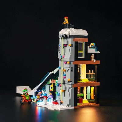 Led Licht Set für Lego Ski and Climbing Center 60366 (Kein Lego), Dekorationsbeleuchtungsset für Leg