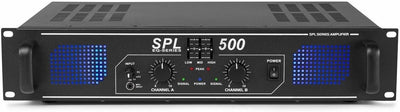 Skytec SPL 500 - Audioverstärker (2.0 Kanäle, 0,5%, 95 dB, 250 W, 82 dB, 775 mV)