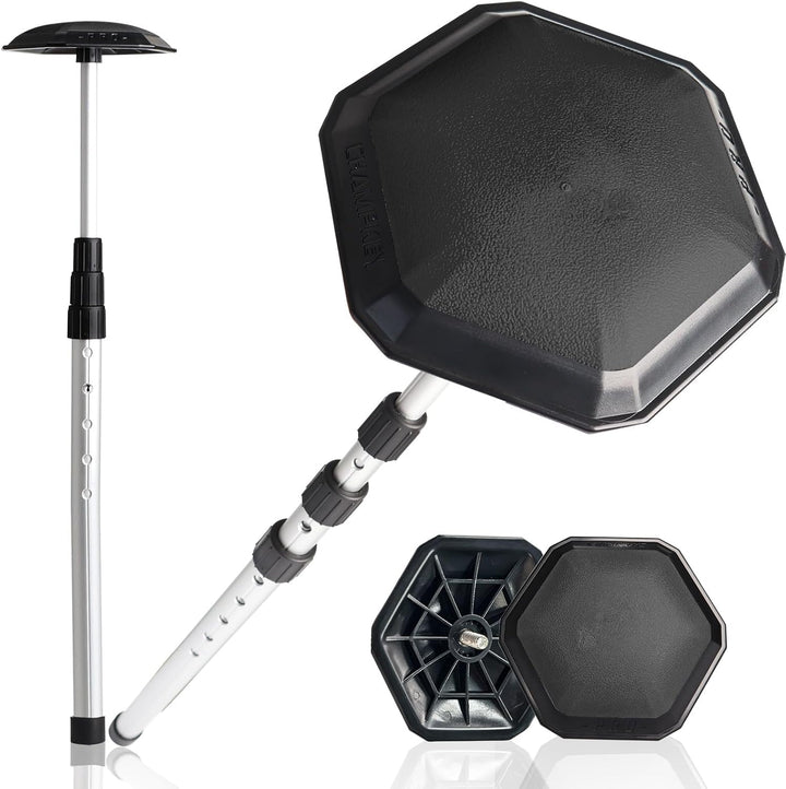 LOVMEAD Golf Travelcover, Golf Protector Travel Covers Support System Backbone-Reiseabdeckung aus Al