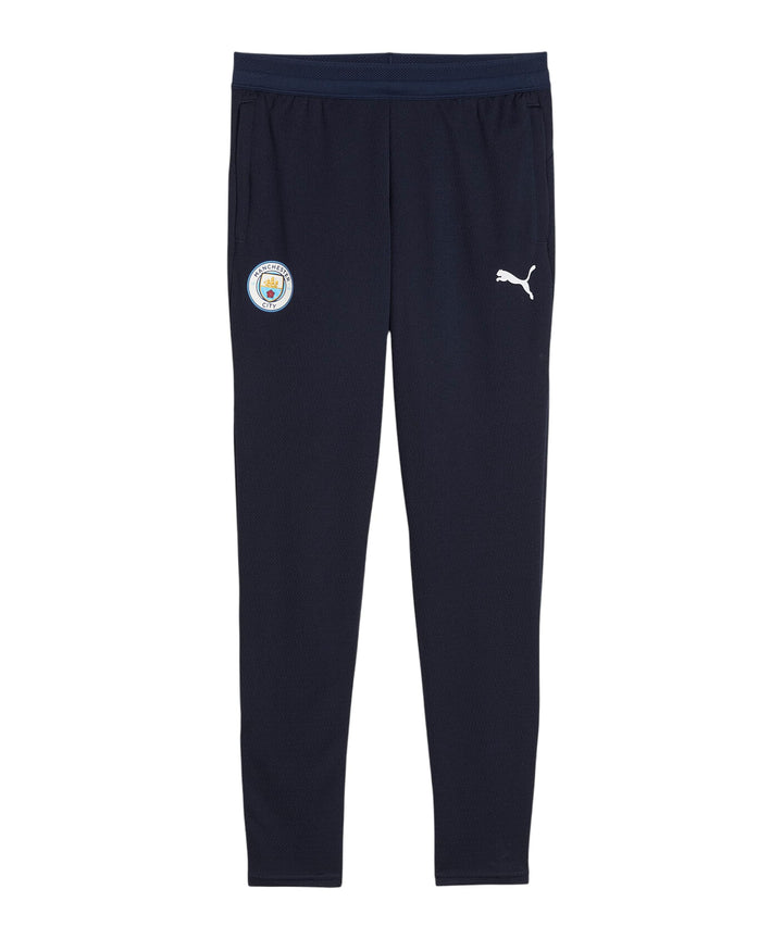 Puma Manchester City FC Kinder Trainingshose mit Tasche 25/26 128 Deep Navy, 128 Deep Navy
