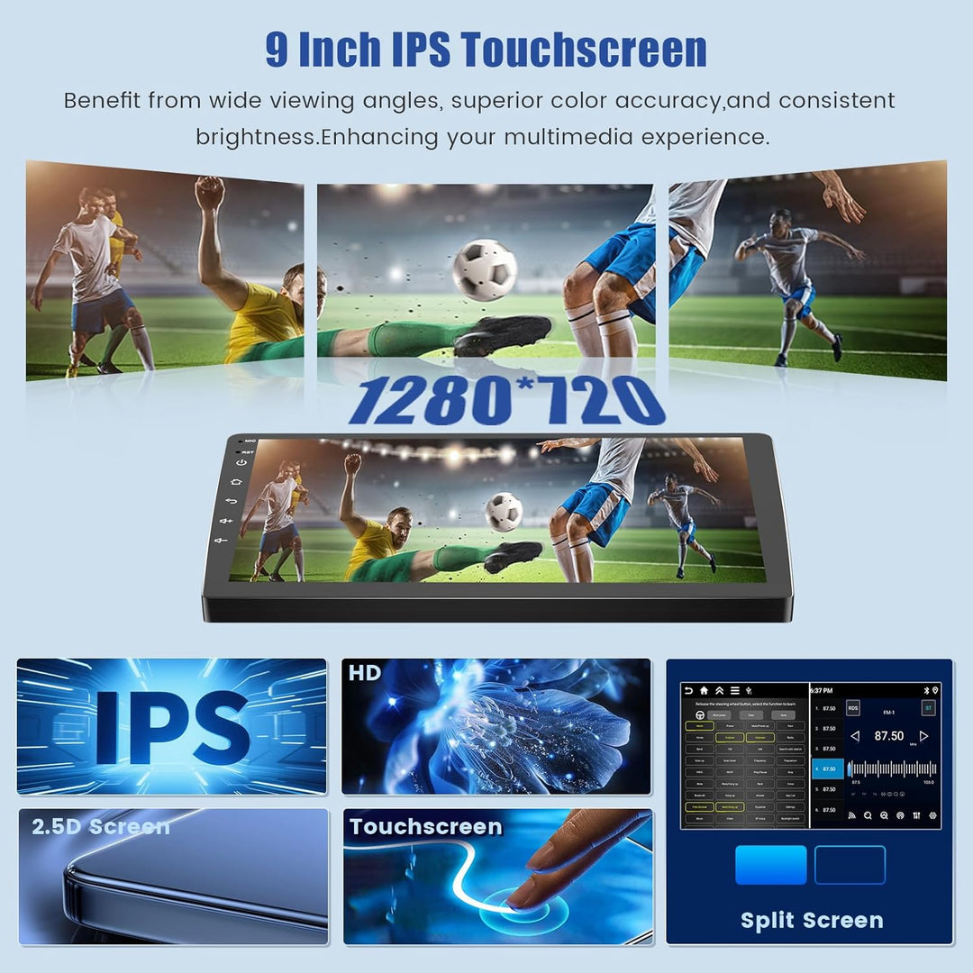Inefala 8 Kern 6G+128G Android 15 Autoradio für Renault Megane 3 2009-2014 mit Wireless Carplay Andr