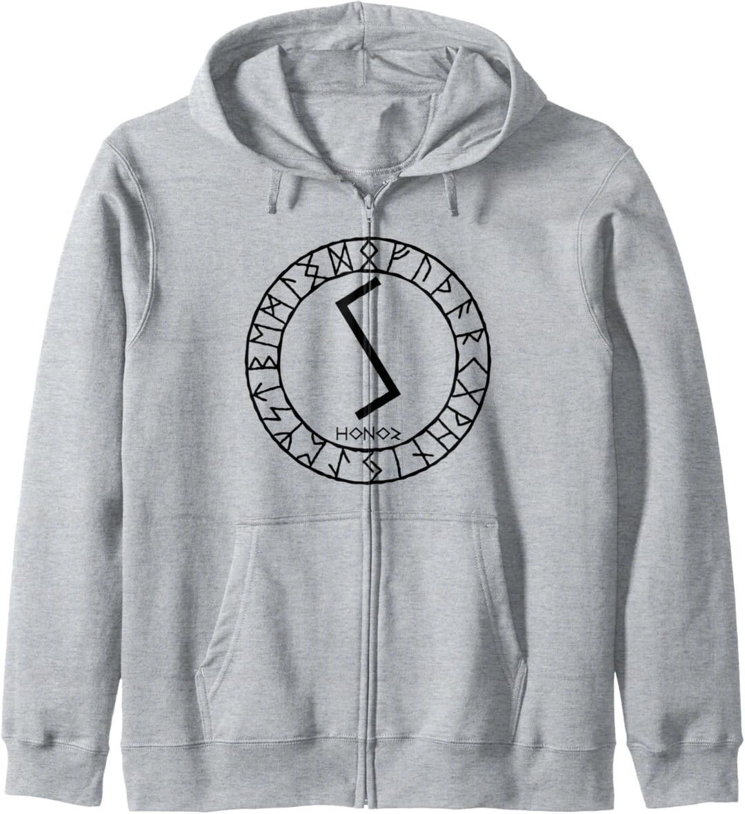SOWILO Ehre Nordische Rune Keltisches Symbol Wikinger Rune Kapuzenjacke