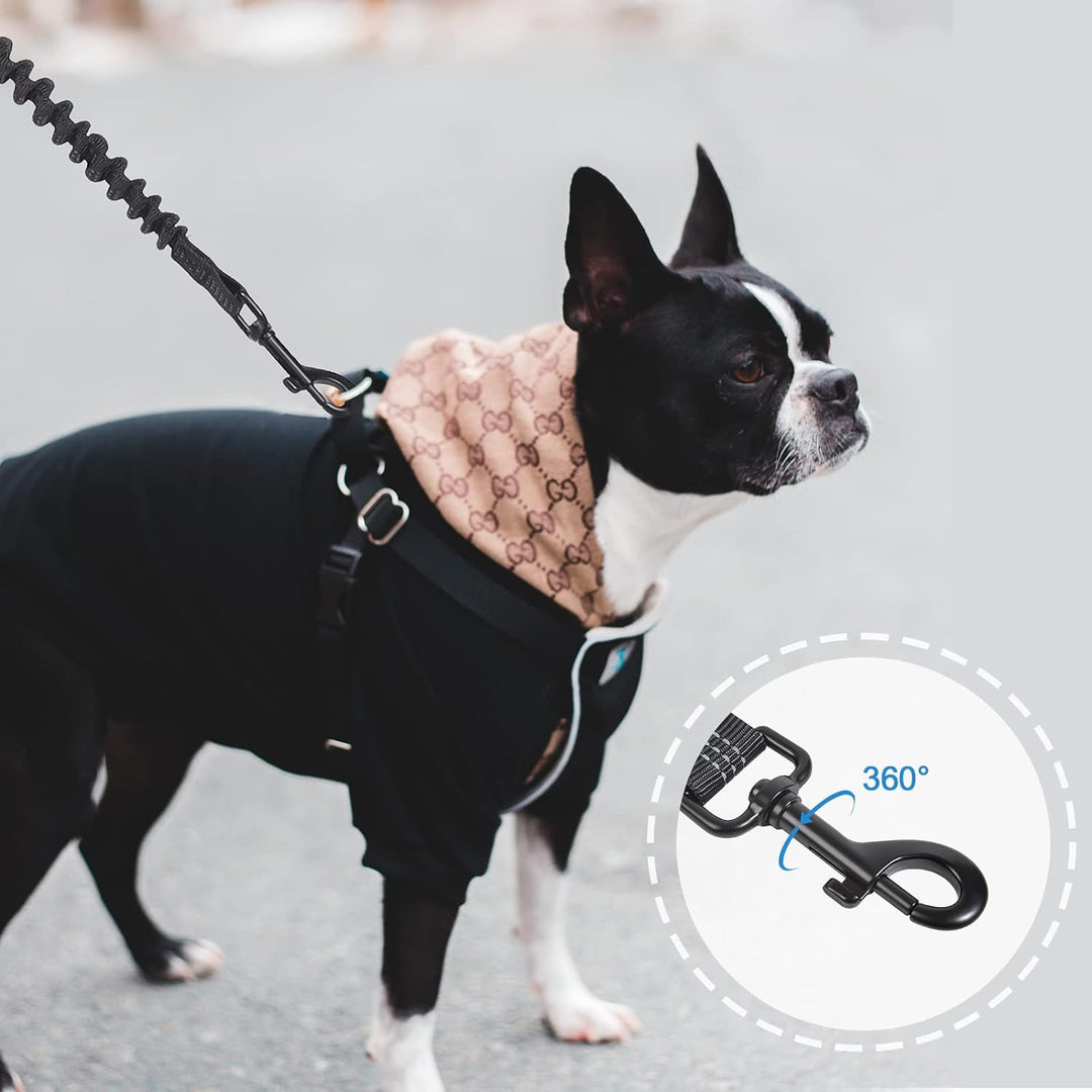 Snocyo Joggingleine Hunde, Jogging Hundeleine für Mittelgrosse und Grosse Hunde, Elastische und Refl