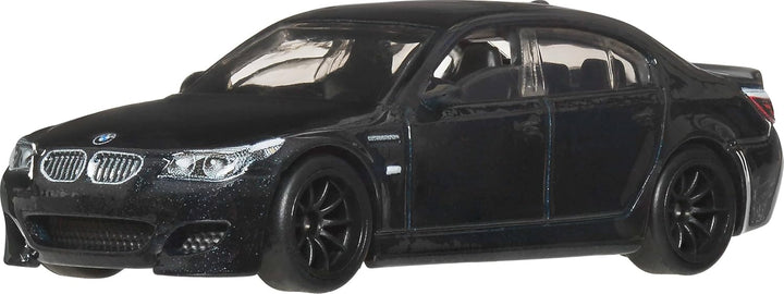 Hot Wheels Autos, Fast & Furious Premium 2010 BMW M5, Massstab 1:64, von der Film-Franchise „Fast &