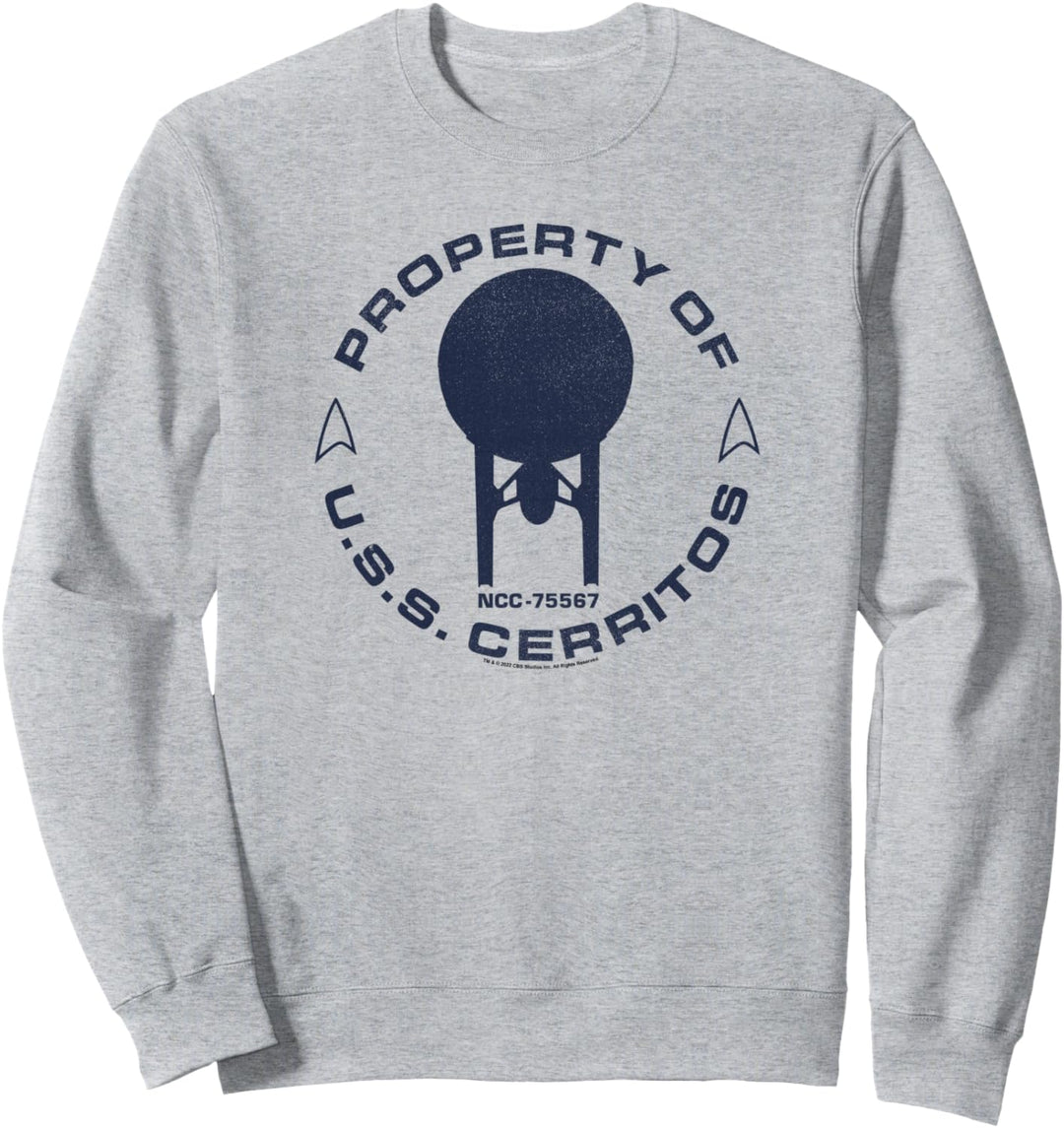 Star Trek: Lower Decks USS Cerritos Circle Silhouette Logo Sweatshirt