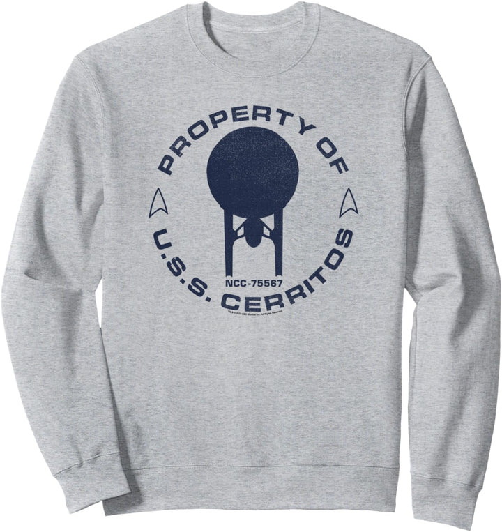 Star Trek: Lower Decks USS Cerritos Circle Silhouette Logo Sweatshirt