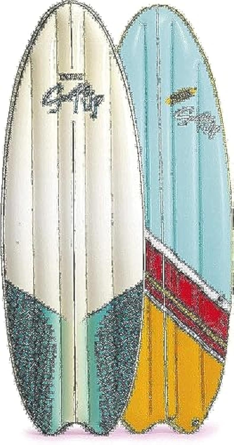 Intex 58152 aufblasbar Surf Matte, Mehrfarbig, 178 x 69 cm Single, Single