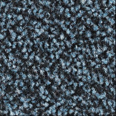 HT F & S Mars Premium Schmutzfangmatte, robust und waschbar, 135 x 200 cm, Farbe: blau