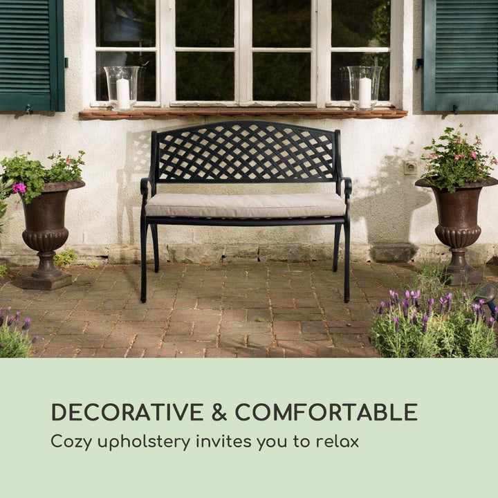 blumfeldt Pozzilli CU Sitzbank-Polsterung - Bezug: 100% Polyester, wasserabweisend, ComfortExtra: 4