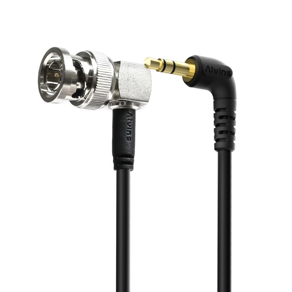 Alvin's Cables Tentakel 3,5 mm TRS zu BNC Timecode Kabel Nicht verriegelnd 3,5 mm, Nicht verriegelnd