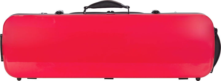 Geigenkoffer Glasfaser Oblong 4/4 red - cream M-Case