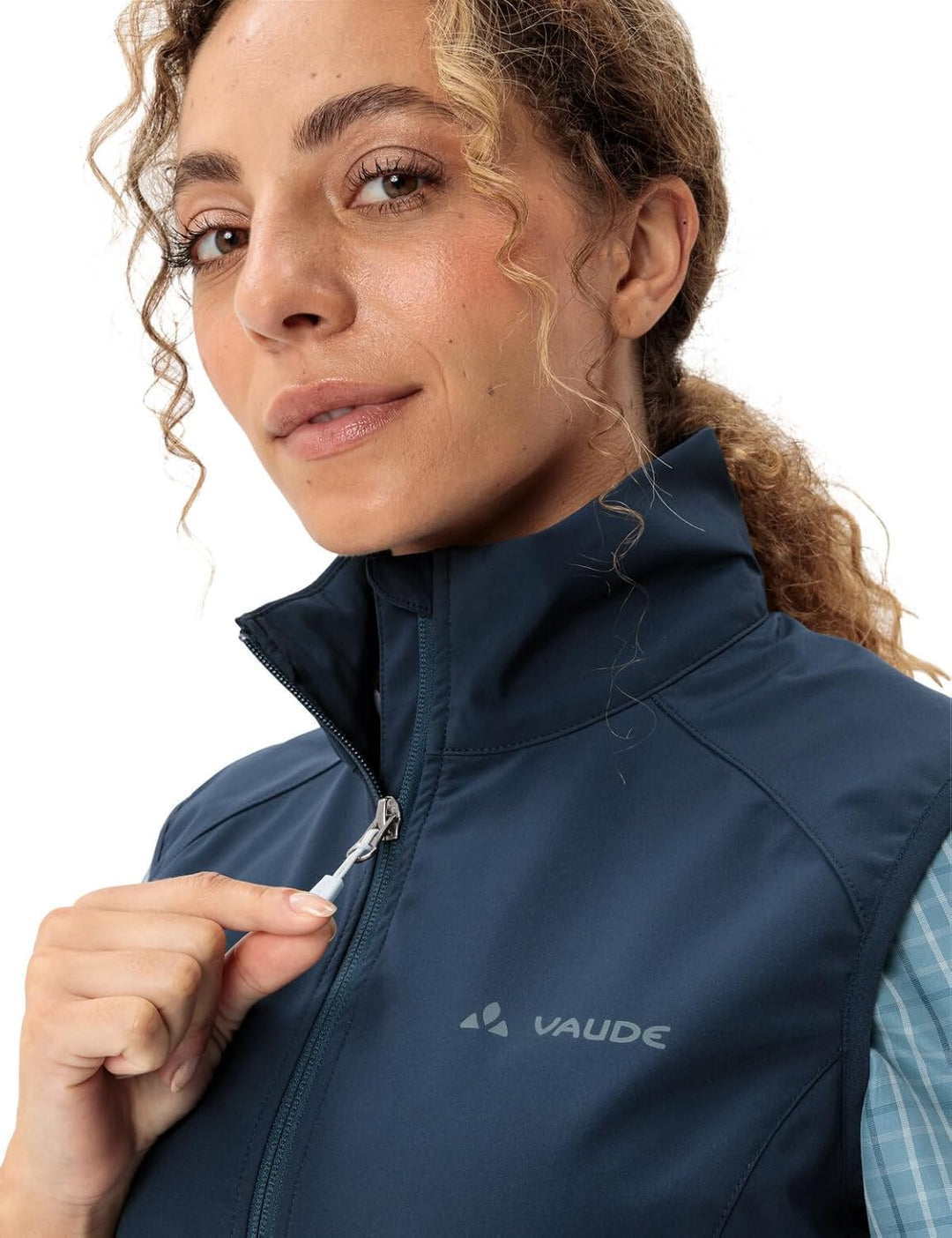 VAUDE Women's Hurricane Vest III 34 dark sea, 34 dark sea