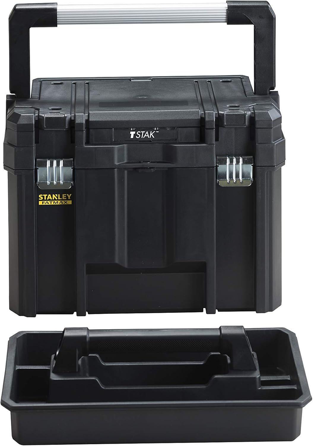 STANLEY FatMax Pro-Stack Werkzeugbox/Werkzeugkoffer leer Werkzeugkasten - Werkzeugkiste (tiefe Ausfü