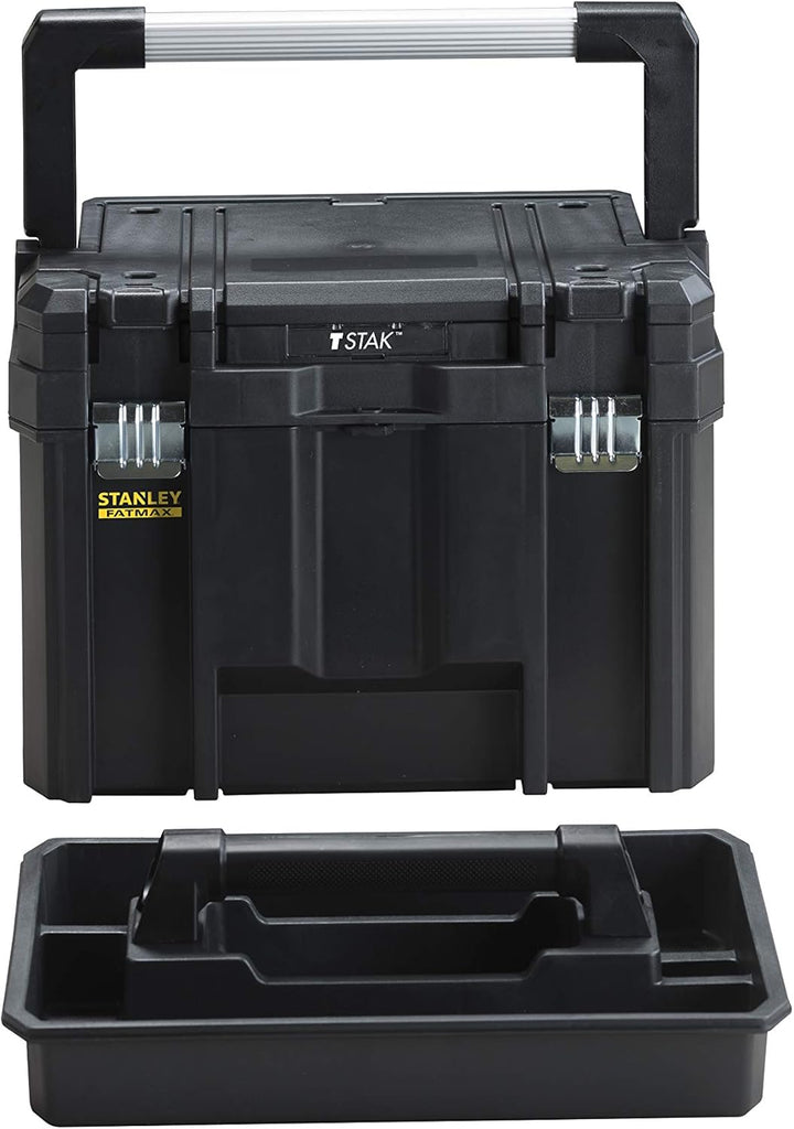STANLEY FatMax Pro-Stack Werkzeugbox/Werkzeugkoffer leer Werkzeugkasten - Werkzeugkiste (tiefe Ausfü