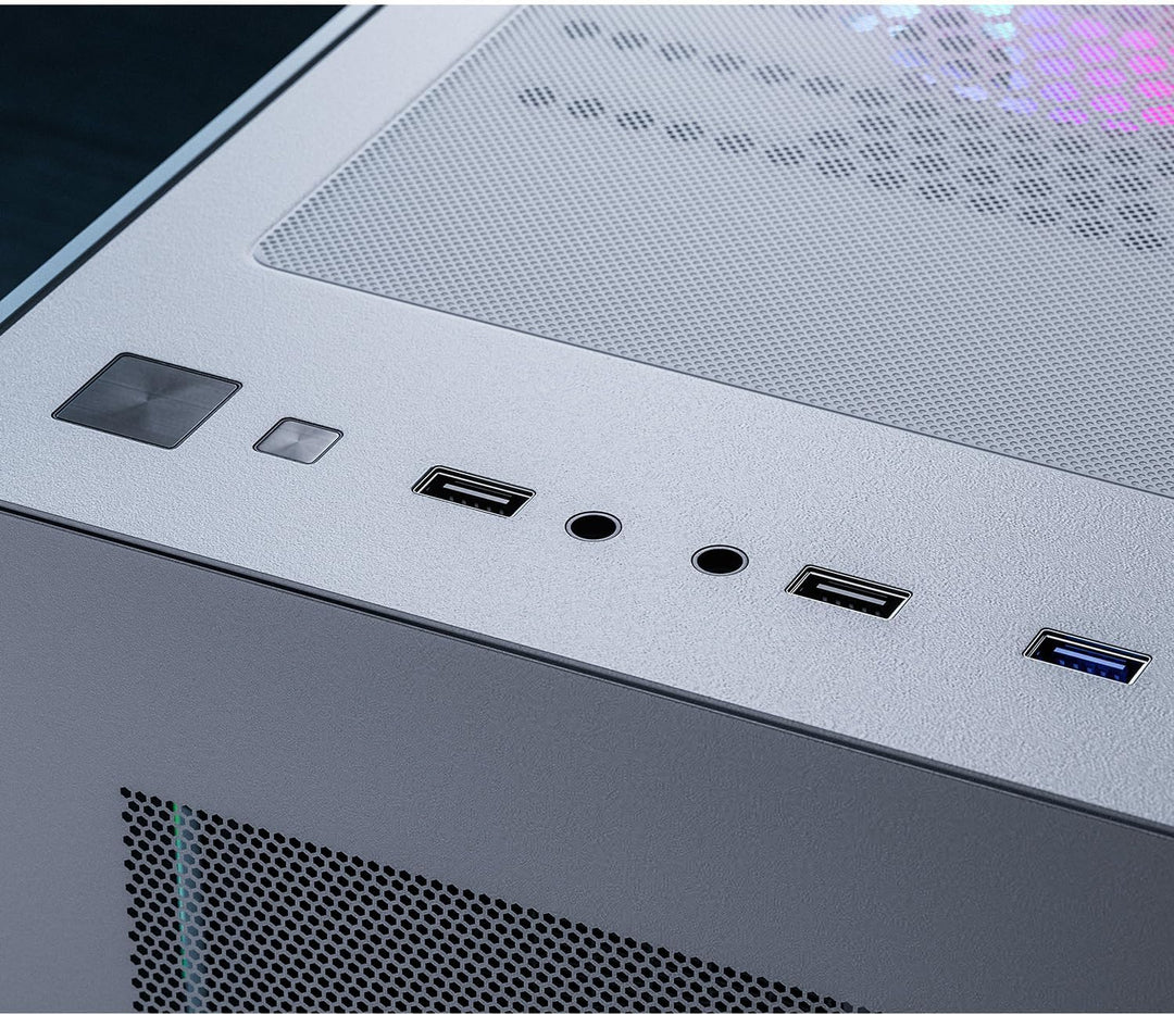 GameMachines Cube Snow Edition - Gaming PC - Intel Core i7 12700KF - NVIDIA GeForce RTX 4060 Ti - Wa