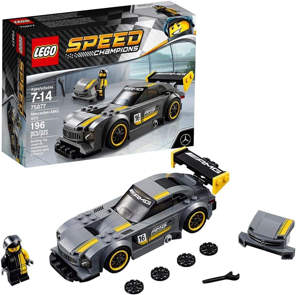 LEGO Speed Champions 75877 - Mercedes-AMG GT3 Single, Single