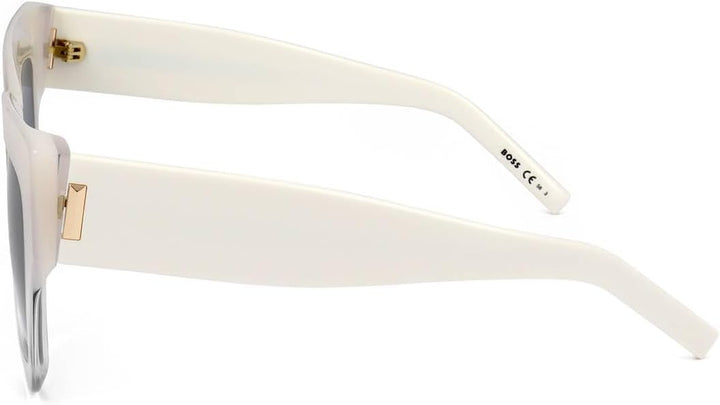 BOSS Hugo Unisex 1386/s Sunglasses, 5XB/IR Shaded Ivory, 62