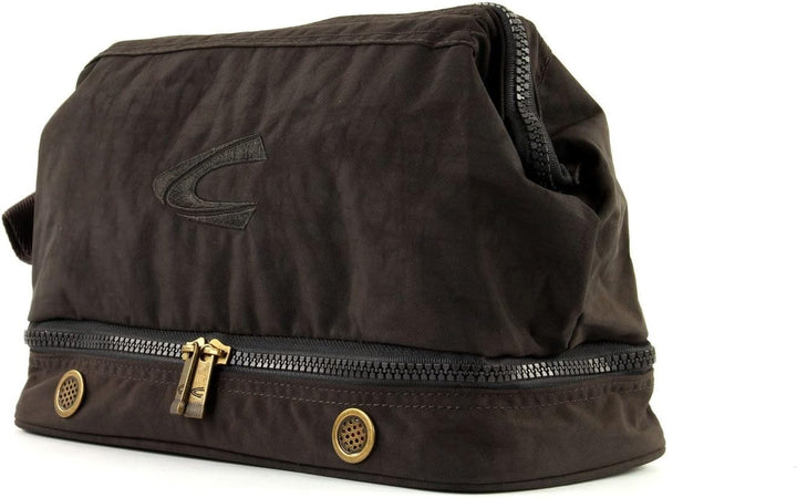 camel active Herren JOURNEY Kulturtasche Brown S, Brown S