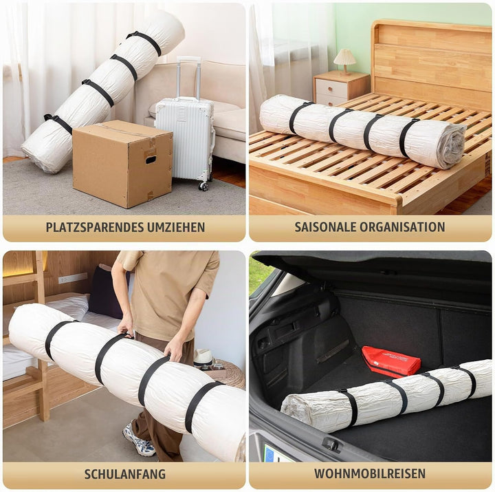 TAILI Vakuumbeutel für Matratzen Vakuumierbeutel Matratze Super King Size 250 x 239 CM für Umzug und