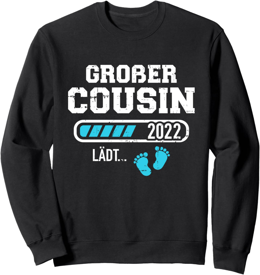 Grosser Cousin lädt 2022 Schwangerschaft verkünden Sweatshirt