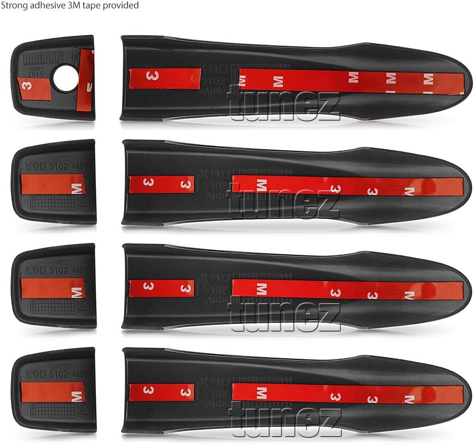 tunez Türgriffabdeckung Mattschwarz Für Navara NP300 D23 Serie X-Trail T32 Qashqai J11 DX RX ST Visi