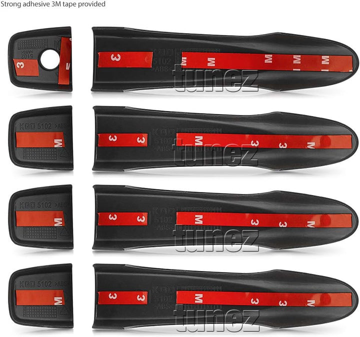 tunez Türgriffabdeckung Mattschwarz Für Navara NP300 D23 Serie X-Trail T32 Qashqai J11 DX RX ST Visi