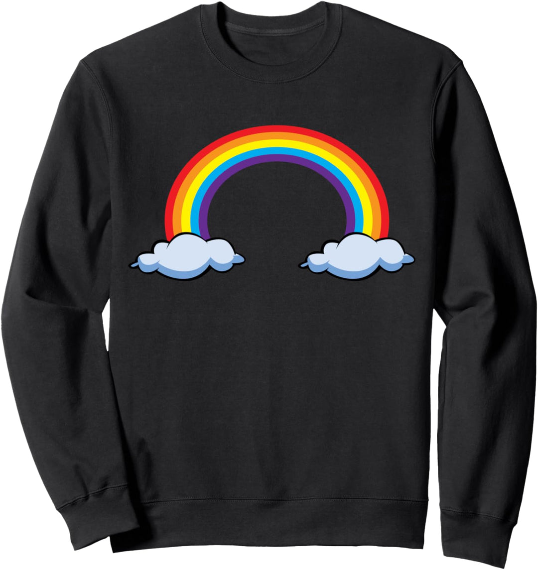 Regenbogen mit Wolken | Rainbow Sweatshirt