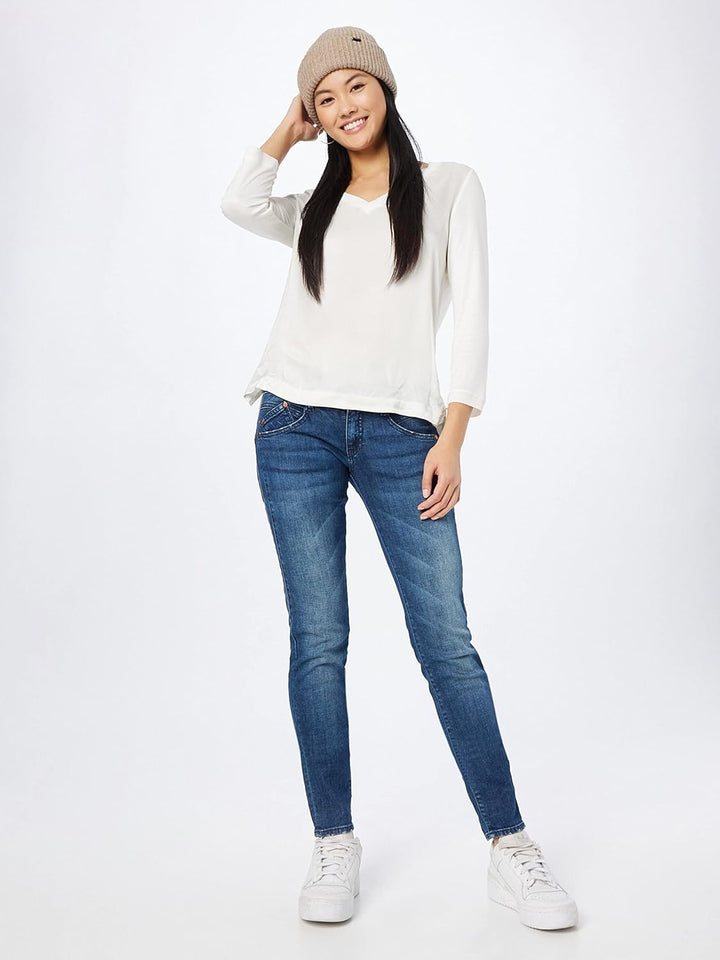 Herrlicher GILA Slim Organic Denim Blue core 5606-OD100-603 Blau 25W / 30L, Blau 25W / 30L